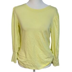 Bobi Los Angeles Light Yellow Shirt, NWOT